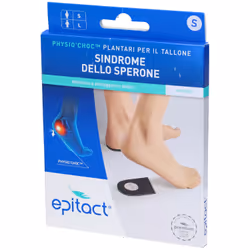 Plantare Per Tallone Da Donna Epitact Con Epithelium E Physio Choc Confezionato In Astuccio 1Paio 2 pz Bendaggio/i