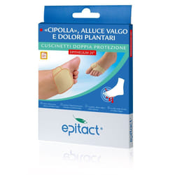 Epitact Cuscinetto Doppia Protezione per Alluce Valgo e Dolori Plantari Taglia M