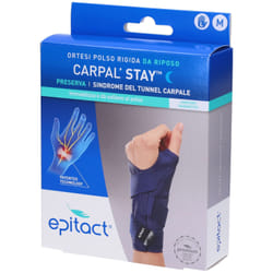 Epitact Tutore Polso Rigido Notte CARPAL'STAY Mano Sinistra Taglia M 1 pz Bendaggio/i