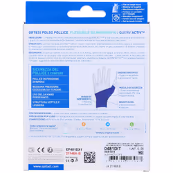 Epitact Tutore Polso/Pollice Per Tendinite QUERV'ACTIV Mano Destra Taglia S 1 pz Bendaggio/i