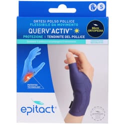 Epitact Tutore Polso/Pollice Per Tendinite QUERV'ACTIV Mano Sinistra Taglia S 1 pz Bendaggio/i