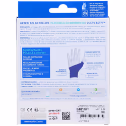 Epitact Tutore Polso/Pollice Per Tendinite QUERV'ACTIV Mano Sinistra Taglia S 1 pz Bendaggio/i