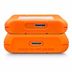 LaCie Rugged Mini disco rigido esterno 4 TB 5400 Giri/min Micro-USB B 3.2 Gen 1 (3.1 Gen 1) Arancione - Vista aggiuntiva 5