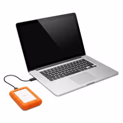 LaCie Rugged Mini disco rigido esterno 4 TB 5400 Giri/min Micro-USB B 3.2 Gen 1 (3.1 Gen 1) Arancione - Vista aggiuntiva 6