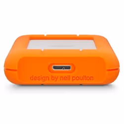 LaCie Rugged Mini disco rigido esterno 4 TB 5400 Giri/min Micro-USB B 3.2 Gen 1 (3.1 Gen 1) Arancione - Vista aggiuntiva 7
