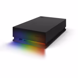 Seagate FireCuda Gaming Hub disco rigido esterno 8 TB Micro-USB B / USB Type-A / USB Type-C 3.2 Gen 1 (3.1 Gen 1) Nero - Vista aggiuntiva 7