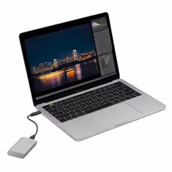 LaCie STKS1000400 unità esterna a stato solido Tecnologia Thunderbolt 1 TB USB tipo-C 3.2 Gen 2 (3.1 Gen 2) Argento - Vista aggiuntiva 4