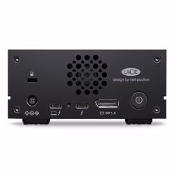 LaCie 1big Dock disco rigido esterno 18 TB 7200 Giri/min USB Type-A / USB Type-C Nero - Vista aggiuntiva 5