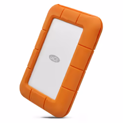 LaCie Rugged Secure disco rigido esterno 2 TB 2.5" USB tipo-C 3.2 Gen 1 (3.1 Gen 1) Arancione, Bianco - Vista aggiuntiva 4