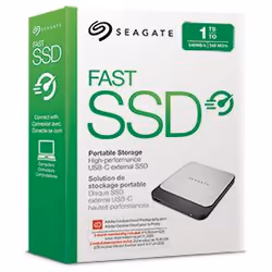 Seagate Fast 1 TB USB tipo-C Nero