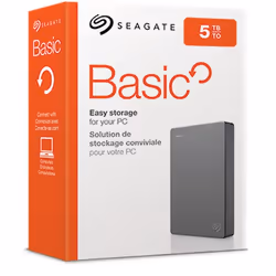 Seagate Basic disco rigido esterno 5 TB 2.5" 3.2 Gen 1 (3.1 Gen 1) Argento - Vista aggiuntiva 5