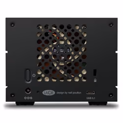 Seagate 2big RAID array di dischi 28 TB Desktop Nero - Vista aggiuntiva 5