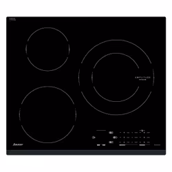 Sauter SPI4362B, Nero, Da incasso, Piano cottura a induzione, Vetro-ceramica, 3 Fornello(i), 3 Fornello(i)