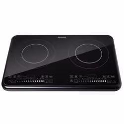 Brandt TI2FSOFT, Nero, Superficie piana, Piano cottura a induzione, 2 Fornello(i), 2 Fornello(i), Cottura a fuoco lento