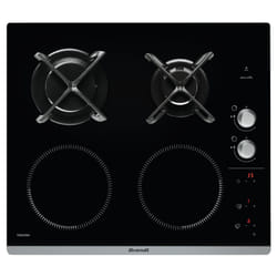 Brandt BPI6414BM piano cottura Nero Da incasso Combi 4 Fornello(i)