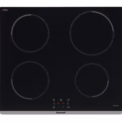 Brandt BPI6464B, Nero, Da incasso, 60 cm, Piano cottura a induzione, Vetro-ceramica, 4 Fornello(i)