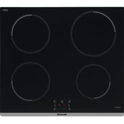 Brandt BPI6464B piano cottura Nero Da incasso 60 cm Piano cottura a induzione 4 Fornello(i)