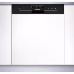 Brandt BDB424LB, A scomparsa parziale, Dimensione massima (60 cm), Bianco, Nero, Pulsanti, 1,35 m