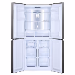 Brandt BFM870NX frigorifero side-by-side Libera installazione 421 L E Acciaio inox