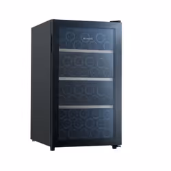 Brandt BFW56GB cantina vino Cantinetta vino con compressore Libera installazione Nero 56 bottiglia/bottiglie