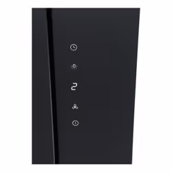 Brandt BHV1674IB cappa aspirante Cappa aspirante a parete Nero 472 m³/h
