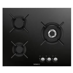 De Dietrich DPG3501B piano cottura Nero Da incasso 60 cm Gas 3 Fornello(i)