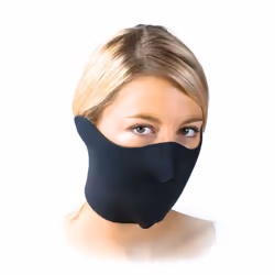 Bering Neopren Maschera per il viso, nero per uomo