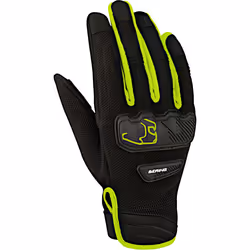Bering York Guanti da moto, nero-giallo, dimensione XL per uomo