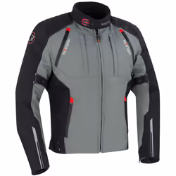 Bering Shamal Giacca tessile moto, nero-grigio, dimensione S per uomo - Vista aggiuntiva 2