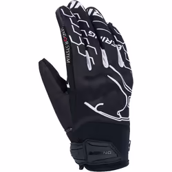 Bering Walshe Guanti da moto da donna, nero-bianco, dimensione XL per donne