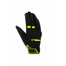 Bering Fletcher Evo Guanti da moto, nero-giallo, dimensione M per uomo