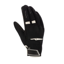 Bering Fletcher Evo Guanti da moto da donna, nero-bianco, dimensione XL per donne