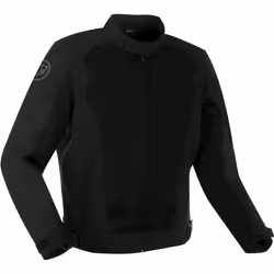 Bering Nelson Giacca tessile moto, nero, dimensione S per uomo