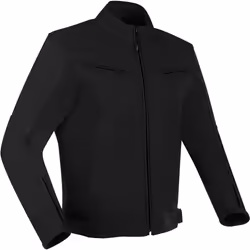 Bering Derby Giacca di pelle da moto, nero, dimensione M per uomo