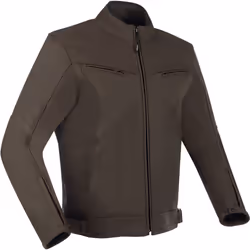 Bering Derby Giacca di pelle da moto, marrone, dimensione 2XL per uomo