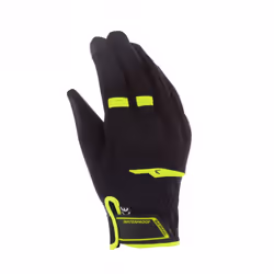 Bering Borneo Evo guanti da moto impermeabili, nero-giallo, dimensione S per uomo