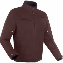 Bering Cruiser impermeabile Moto Tessile Giacca, marrone, dimensione M per uomo