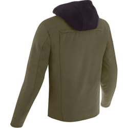 Bering Elite impermeabile Moto Tessile Giacca, verde-marrone, dimensione S per uomo