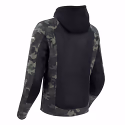 Bering Zenith Giacca tessile moto, nero-grigio, dimensione XL per uomo