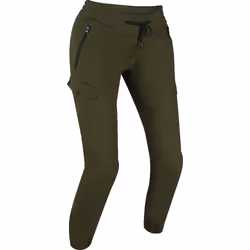 Bering Richie Pantaloni tessili da moto da donna, verde-marrone, dimensione 38 per donne