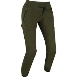 Bering Richie Pantaloni tessili da moto da donna, verde-marrone, dimensione 38 per donne