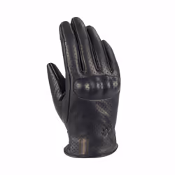 Bering Zack Guanti da moto da donna traforati, nero, dimensione S per donne