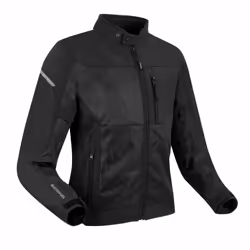 Bering Ozone Giacca tessile moto, nero, dimensione 2XL per uomo