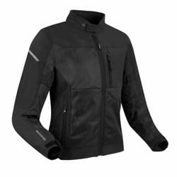 Bering Ozone Giacca tessile moto, nero, dimensione 2XL per uomo