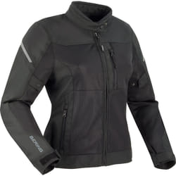 Bering Ozone Giacca tessile moto da donna, nero, dimensione 36 per donne