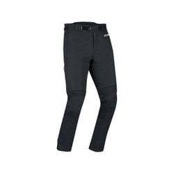 Bering Zephyr pantaloni tessili da moto impermeabili, nero, dimensione L per uomo
