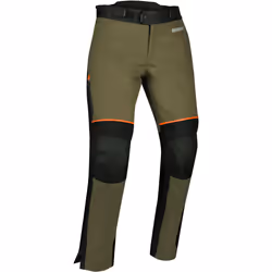 Bering Zephyr impermeabile Pantaloni tessili da moto da donna, verde-marrone, dimensione 42 per donne - Vista aggiuntiva 2
