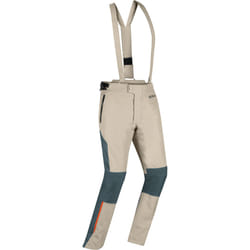 Bering Siberia pantaloni tessili da moto impermeabili, beige, dimensione M per uomo