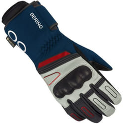 Bering Austral GTX guanti da moto impermeabili, grigio-blu, dimensione S per uomo