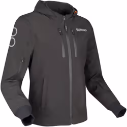 Bering Kerby Giacca tessile moto, nero, dimensione S per uomo